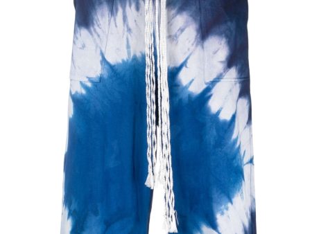 Tie-Dye Long Bermuda Shorts Online now