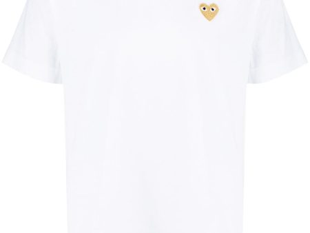 Embroidered Logo Cotton T-Shirt Sale