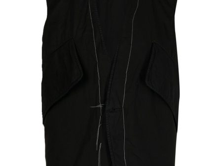 Stitch-Detail V-Neck Gilet Online now