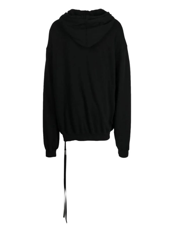 Drop-Shoulder Cotton Hoodie Cheap