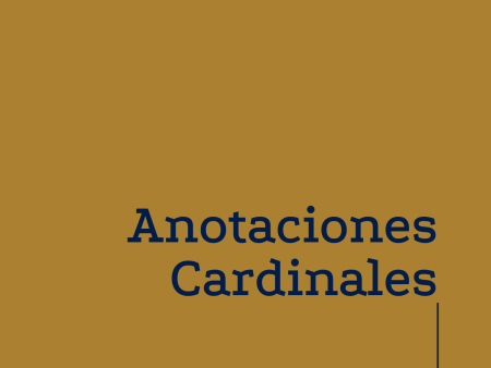 Anotaciones cardinales | Julio César Galán For Discount