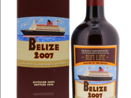 Transcontinental Rum Belize 2007 For Discount