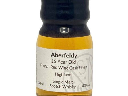 Aberfeldy 15 Year OldMilroy s Samples French Cask 43% 3cl Cheap