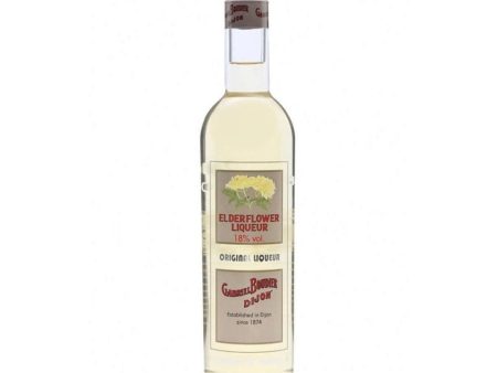 Gabriel Boudier Elderflower 18% 50cl Online Hot Sale