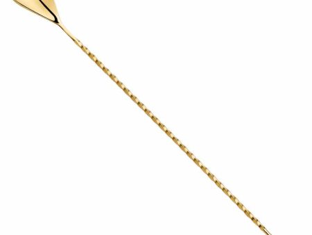 Drop Bar Spoon 30cm Gold Discount