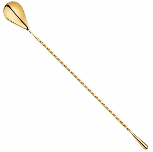 Drop Bar Spoon 30cm Gold Discount