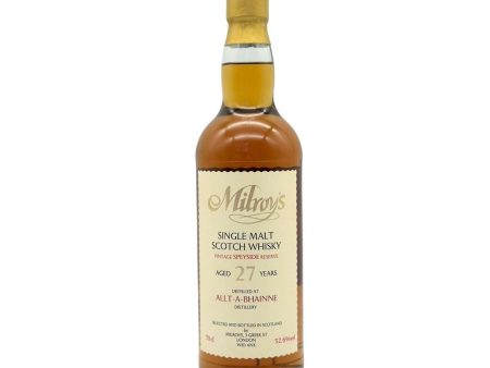 Allt-a-Bhainne 27 YO 1995 Milroys Vintage Reserve Supply