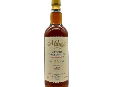 Cuban Rum 45 Year Old 1978 Milroy s Vintage Reserve For Sale