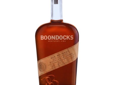 Boondocks Rye Bottled in Bond 50% 75cl Online Hot Sale