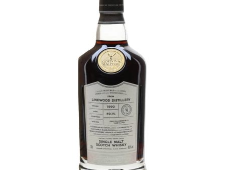 Linkwood 33 Year Old 1990 Gordon & MacPhail Upper CC #6965 Online