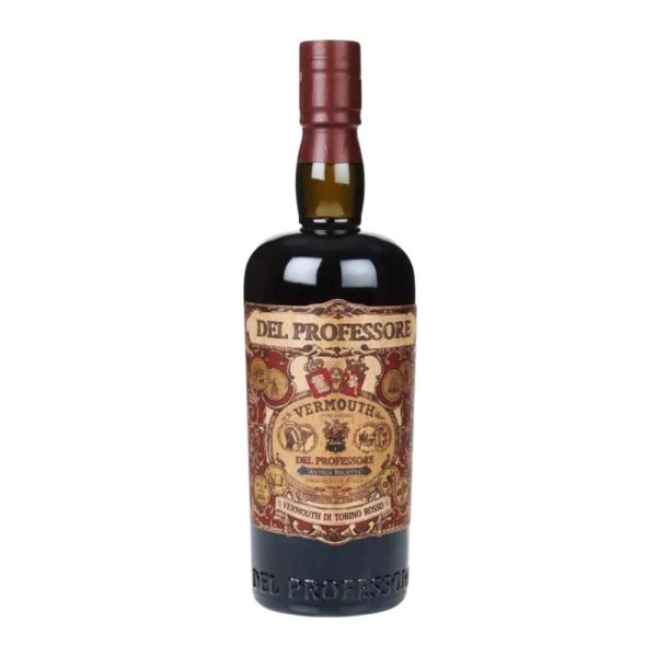 Del Professore Vermouth di Torino Rosso 18% 75cl Online Hot Sale