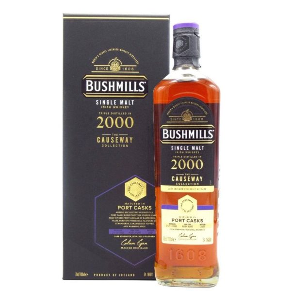 Bushmills 20 Year Old Causeway 1st Fill Port 54.1% 70cl Online