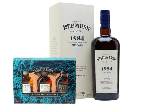 Appleton 37 Year Old 1984 Hearts Collection 63% 70cl with FREE Appleton Estate Gift Pack Sale