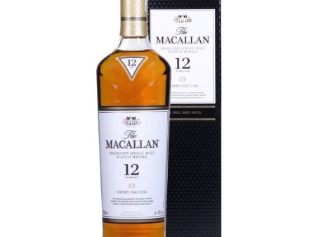 Macallan 12 Year Old Sherry Cask 40% 70cl For Sale