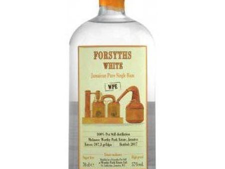 Forsyths WPE White Rum Habitation Velier 57% 70cl For Discount