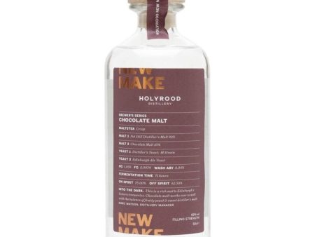 Holyrood New Make Spirit Chocolate Malt 60% 50cl Sale