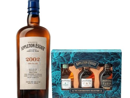 Appleton 20 Year Old 2002 Hearts Collection 63% 70cl with FREE Appleton Estate Gift Pack Online