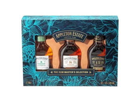 Appleton Estate The Rum Master s Selection Gift Pack 3 x 200ml For Cheap