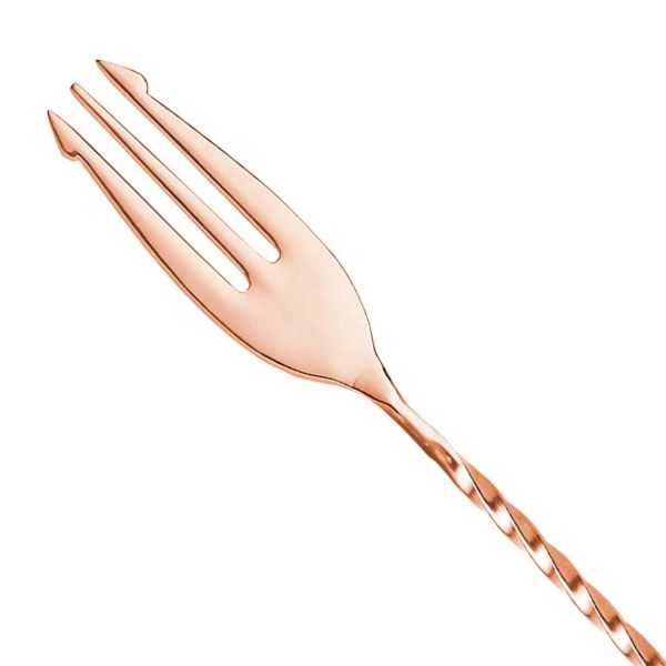 Fork Bar Spoon 40cm Copper Discount