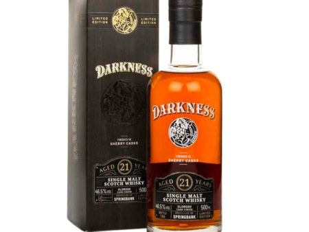 Springbank 21 Year Darkness Oloroso Finish - 50cl Fashion