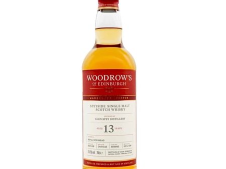 Glen Spey 13 Year Old Woodrow s of Edinburgh 59.2 70cl Hot on Sale