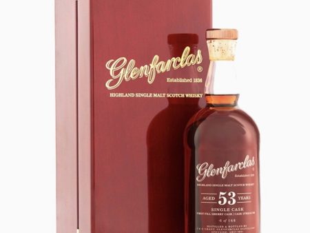 Glenfarclas 53 Year Old Decanter Single Cask 42.1% 70cl For Discount