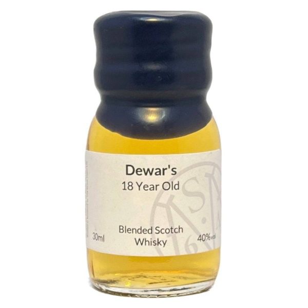 Dewars 18 Year Old Milroy s Sample 40% 3cl Sale