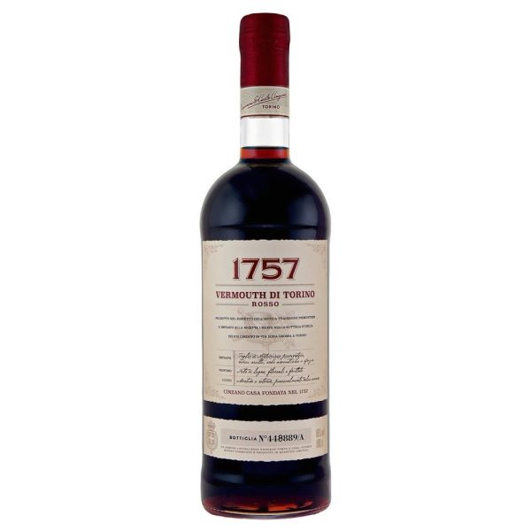 1757 Vermouth di Torino Rosso Cinzano 16% 100cl Hot on Sale