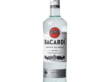 Bacardi Carta Blanca 37.5% 70cl Online now