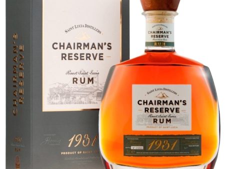 Chairman s Reserve 1931 St Lucia 46% 70cl For Sale