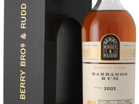 Berry Bros Single Cask Barbados Rum 2003 on Sale