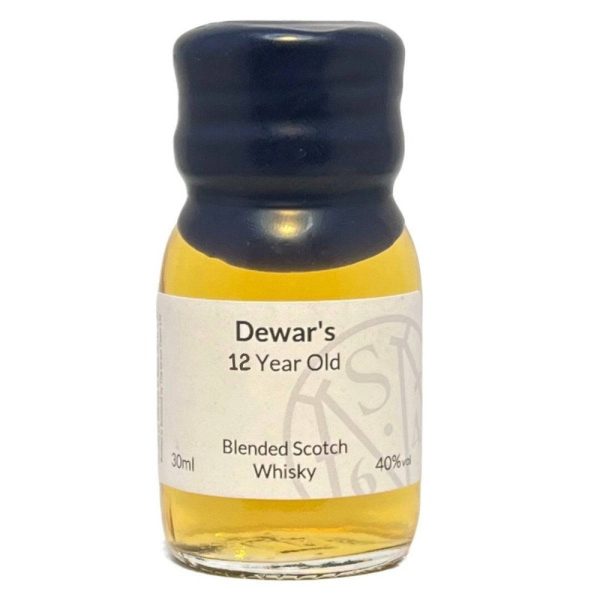 Dewars 12 Year Old Milroy s Sample 40% 3cl Online Hot Sale