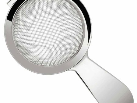 Biloxi fine strainer 60mm handle Silver For Cheap