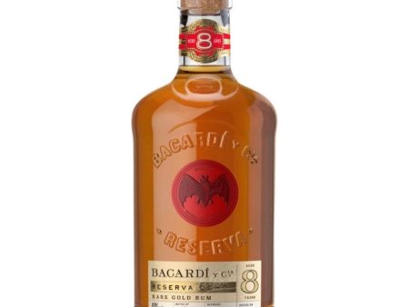 Bacardi Reserva Ocho 8 Year Old 40% 70cl Hot on Sale