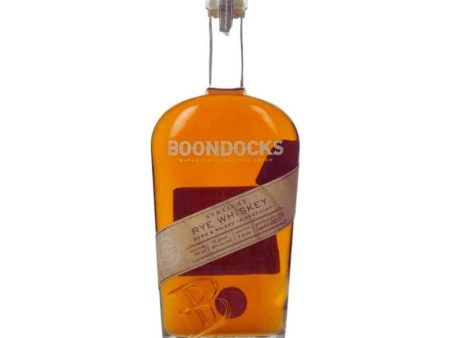 Boondocks 3 Year Old Straight Rye 46% 75cl Supply