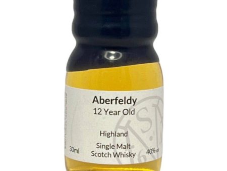 Aberfeldy 12 Year Old Milroy s Sample 40% 3cl Hot on Sale