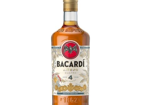 Bacardi Añejo Cuatro 4 Year Old Sale