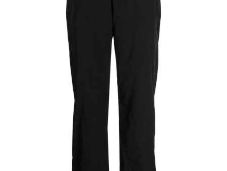 Zip-Detail High-Waist Trousers Cheap