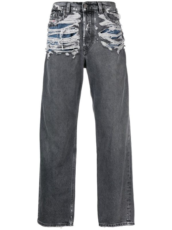 2010 007J4 Straight-Leg Jeans Fashion