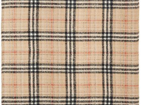 Checked Cashmere-Silk Blend Tweed Blanket Hot on Sale