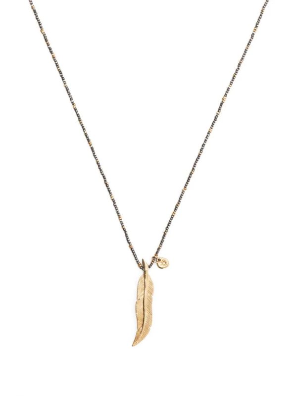 24Kt Gold-Plated Pendant Necklace Fashion