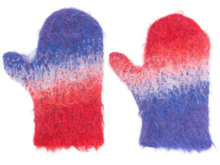 Erl Degradé-Knit Gloves For Discount