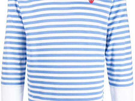 Striped Long-Sleeve T-Shirt For Cheap