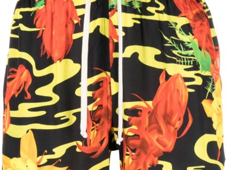 Floral-Print Deck Shorts Sale