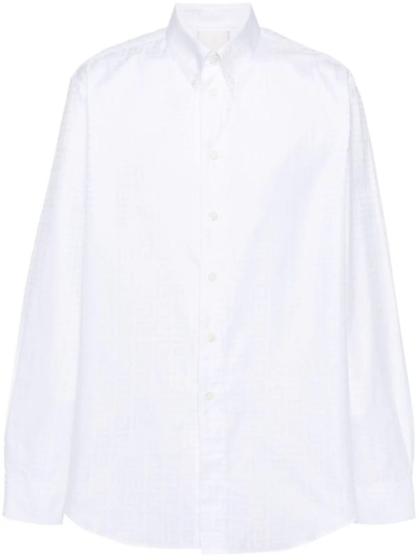 4G-Motif Cotton Shirt Online