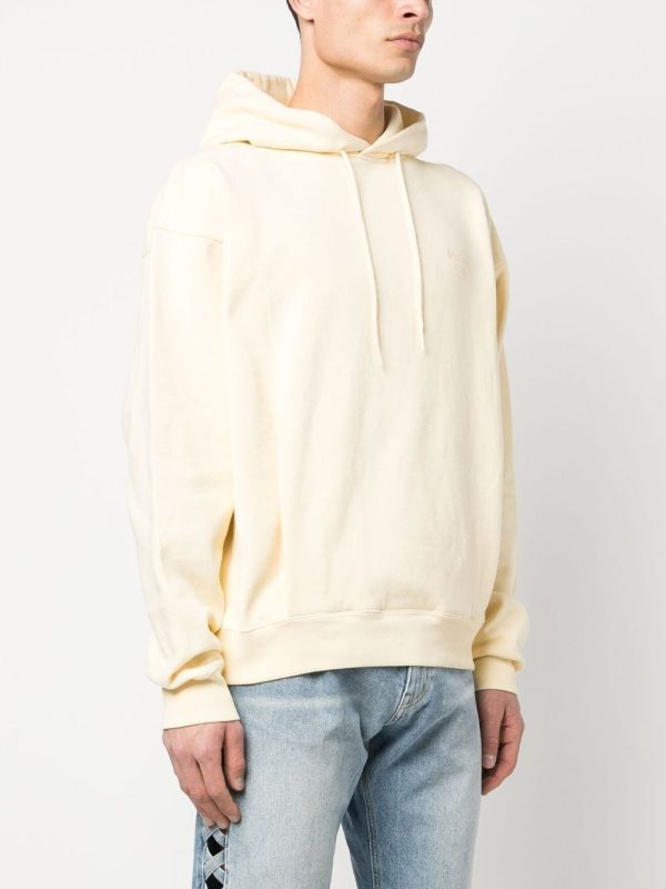 Graphic-Print Cotton Hoodie Discount