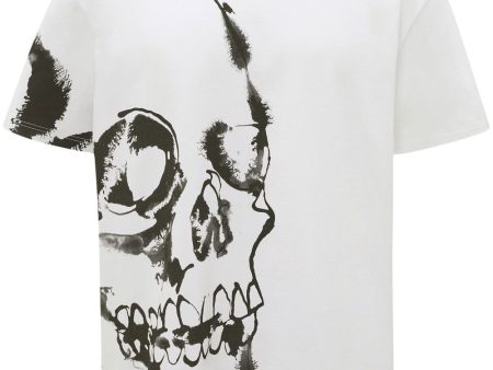 Watercolour Skull T-Shirt Fashion