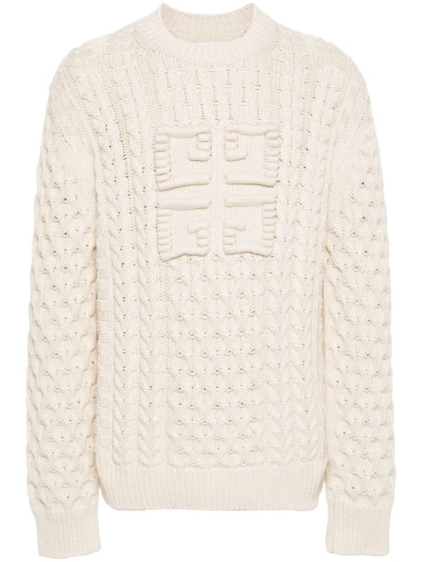 4G Cable-Knit Jumper Discount