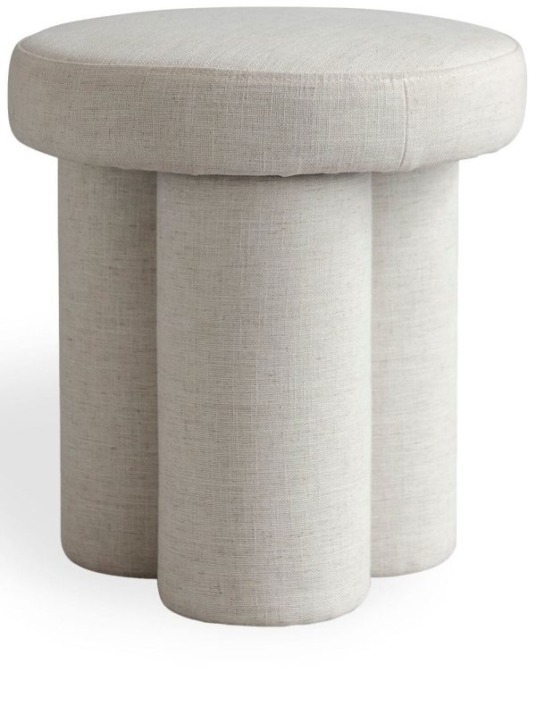 Big Foot Linen Stool Fashion