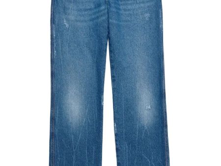 Low-Rise Straight-Leg Jeans Supply